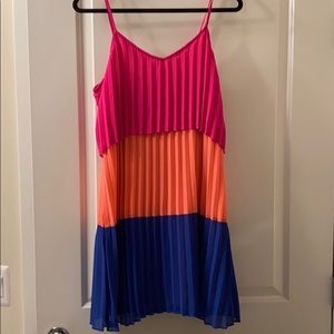 Color block dress